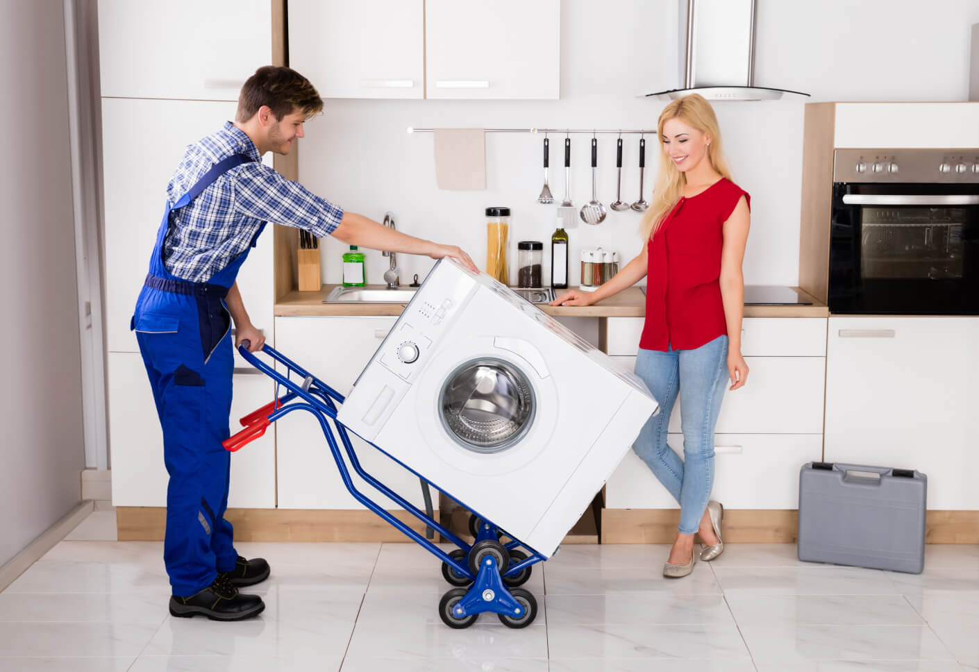 washing machine delivery and installation